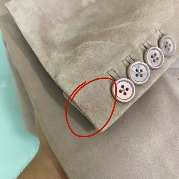 Ralph Lauren Purple Label Sz 6 Suede Leather Purple Suit 3 Piece Set Blazer Silk - Picture 10 of 16